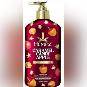 Hempz Caramel Candy Apple Body Moisturizer - New- 17 fl oz